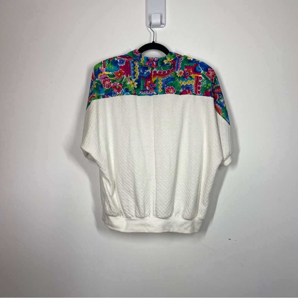 Koret Francisca Short Set Vintage Floral High Rise Elastic Waist - Picture 11 of 14